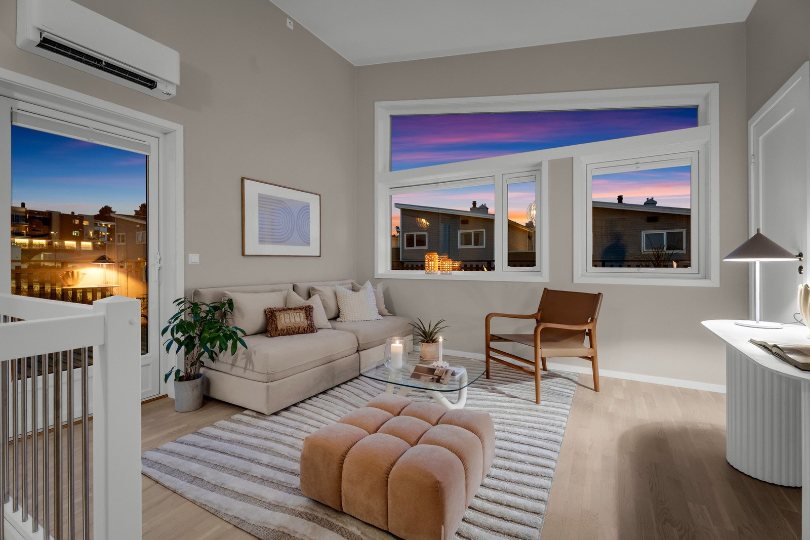 Loftstue med varmepumpe/aircondition Galleribilde