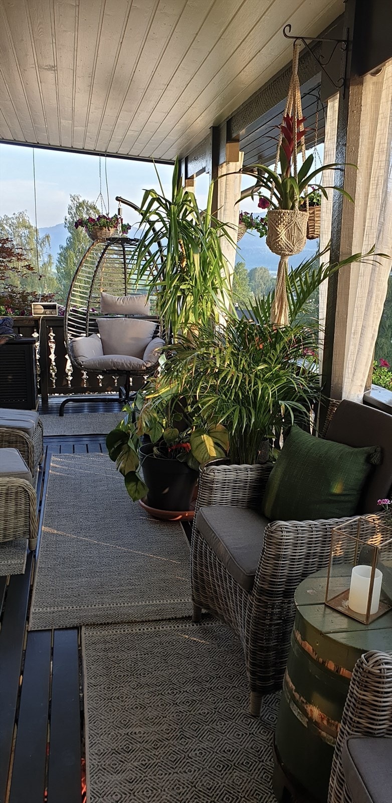 Selgers egne bilder av terrassen. Galleribilde