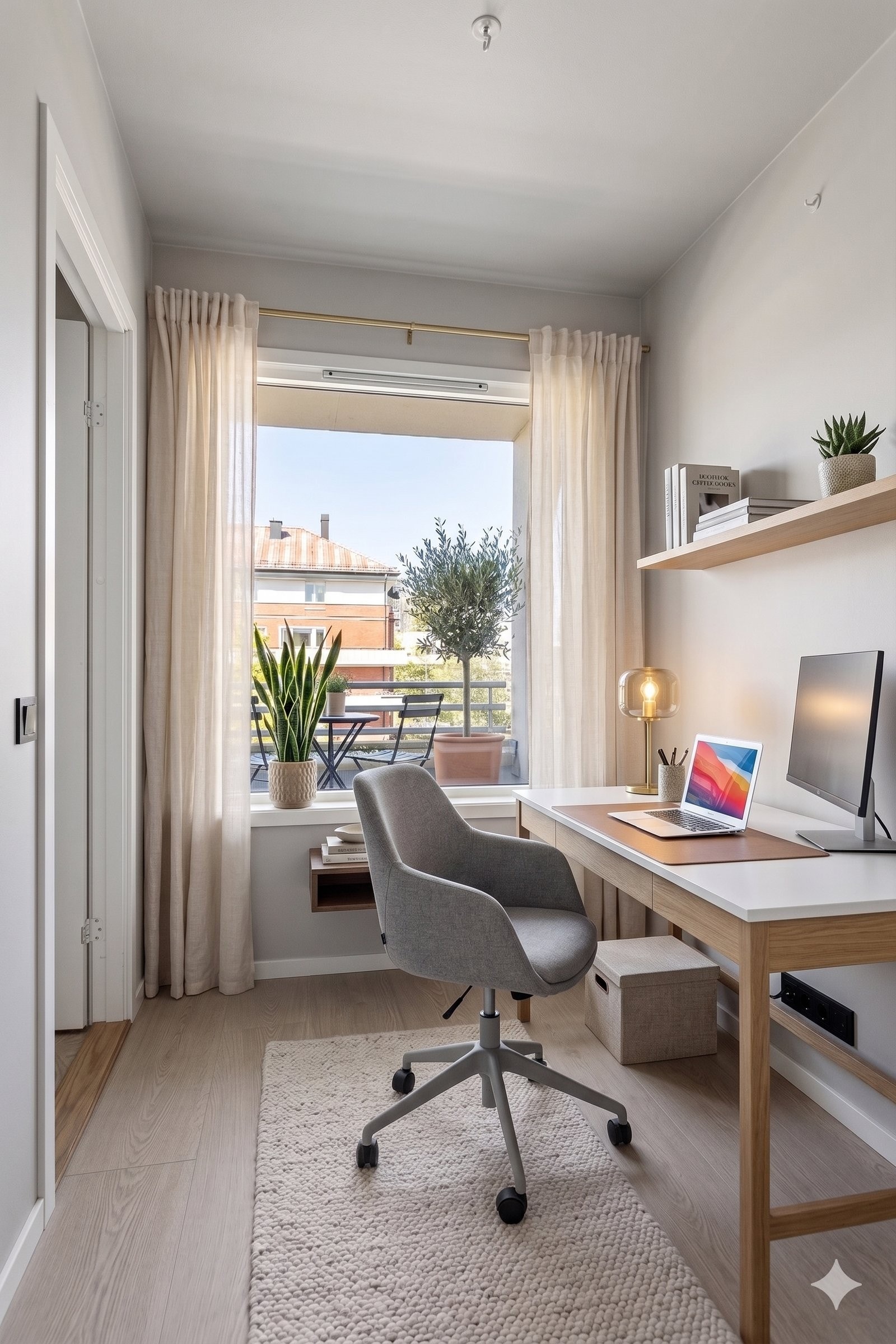 Eller som kontor (AI innredet) Galleribilde