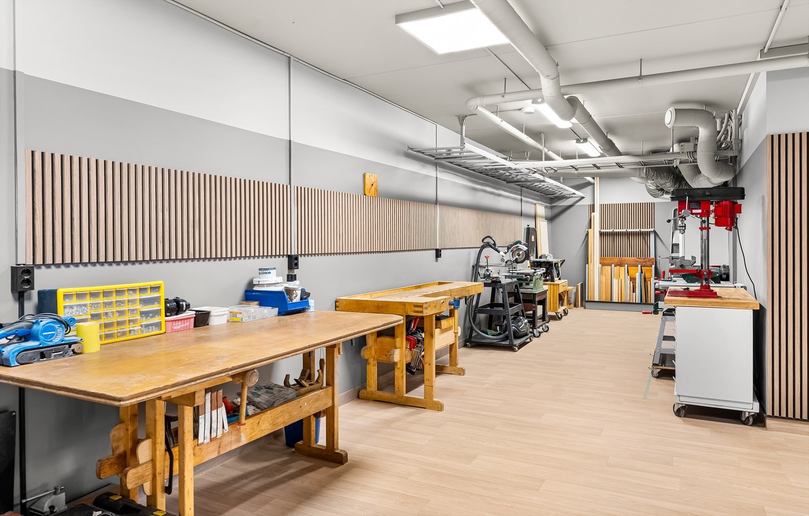 Verksted for beboere. Galleribilde