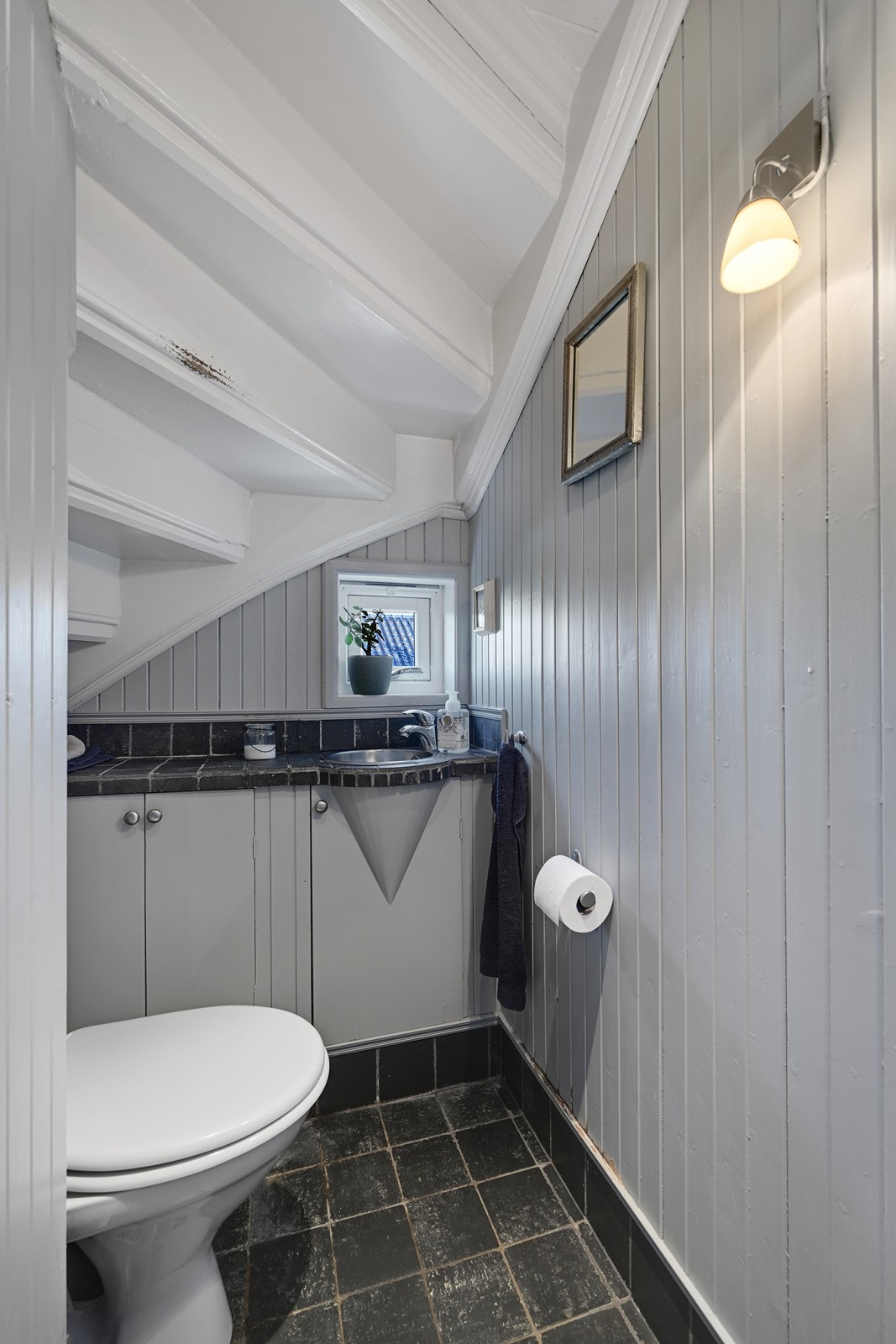 Wc i tilknytning til gang/hall. Galleribilde
