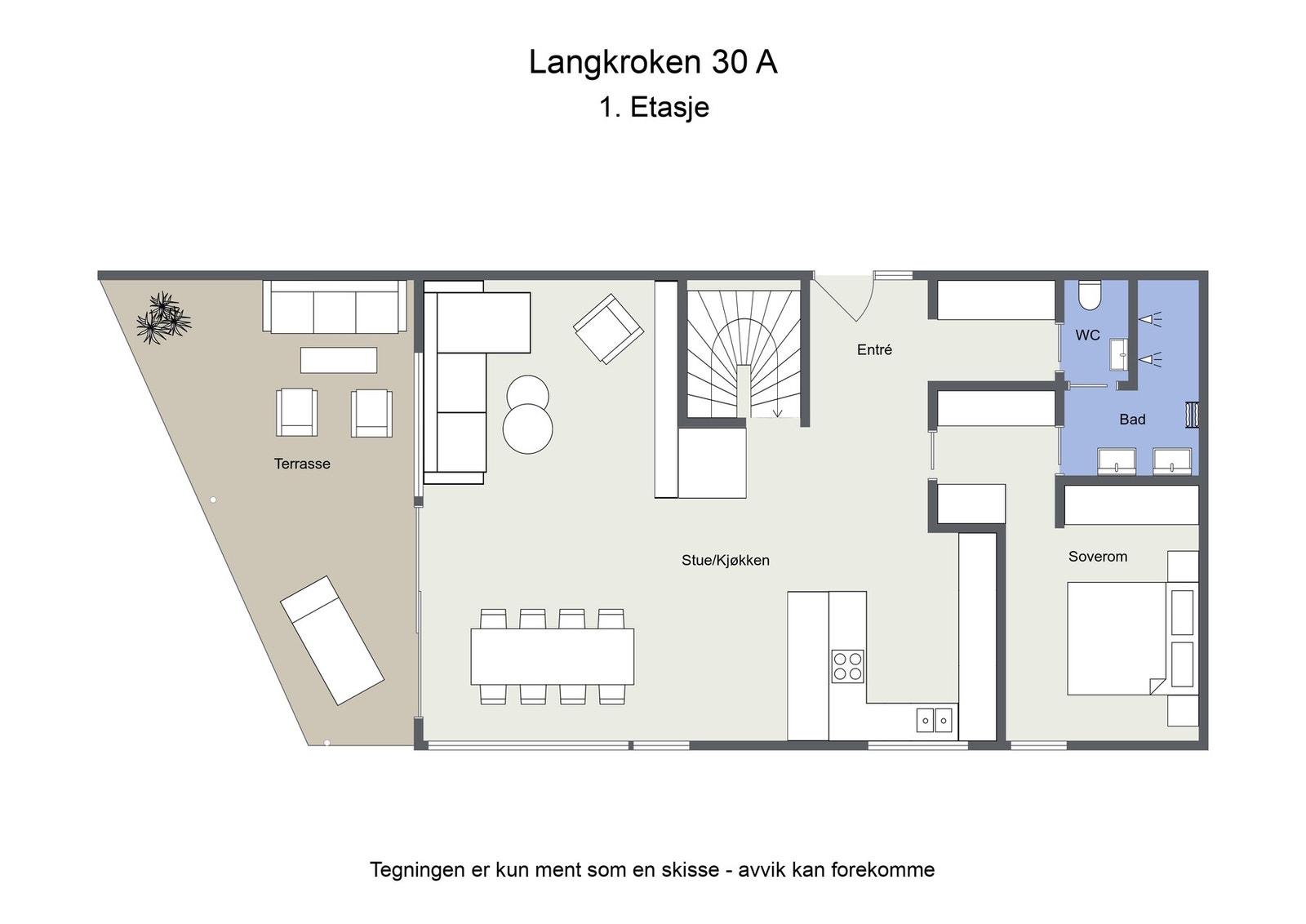 Plantegning 2.etasje Galleribilde