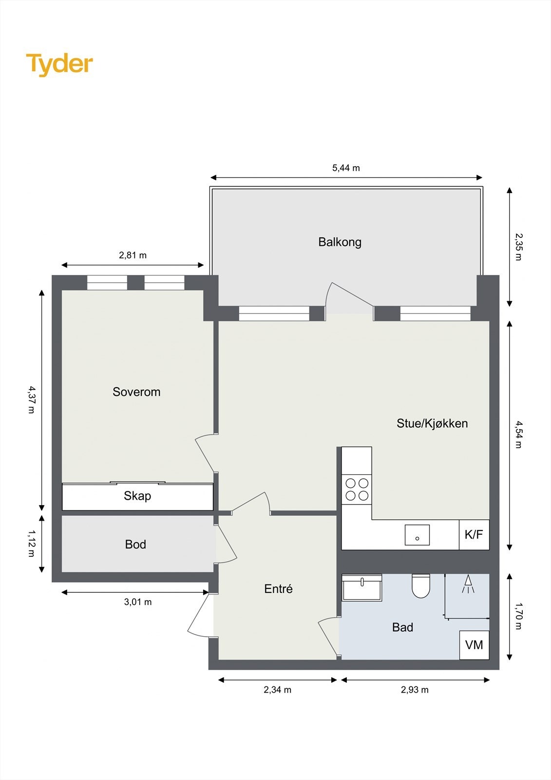 Plantegning. Galleribilde