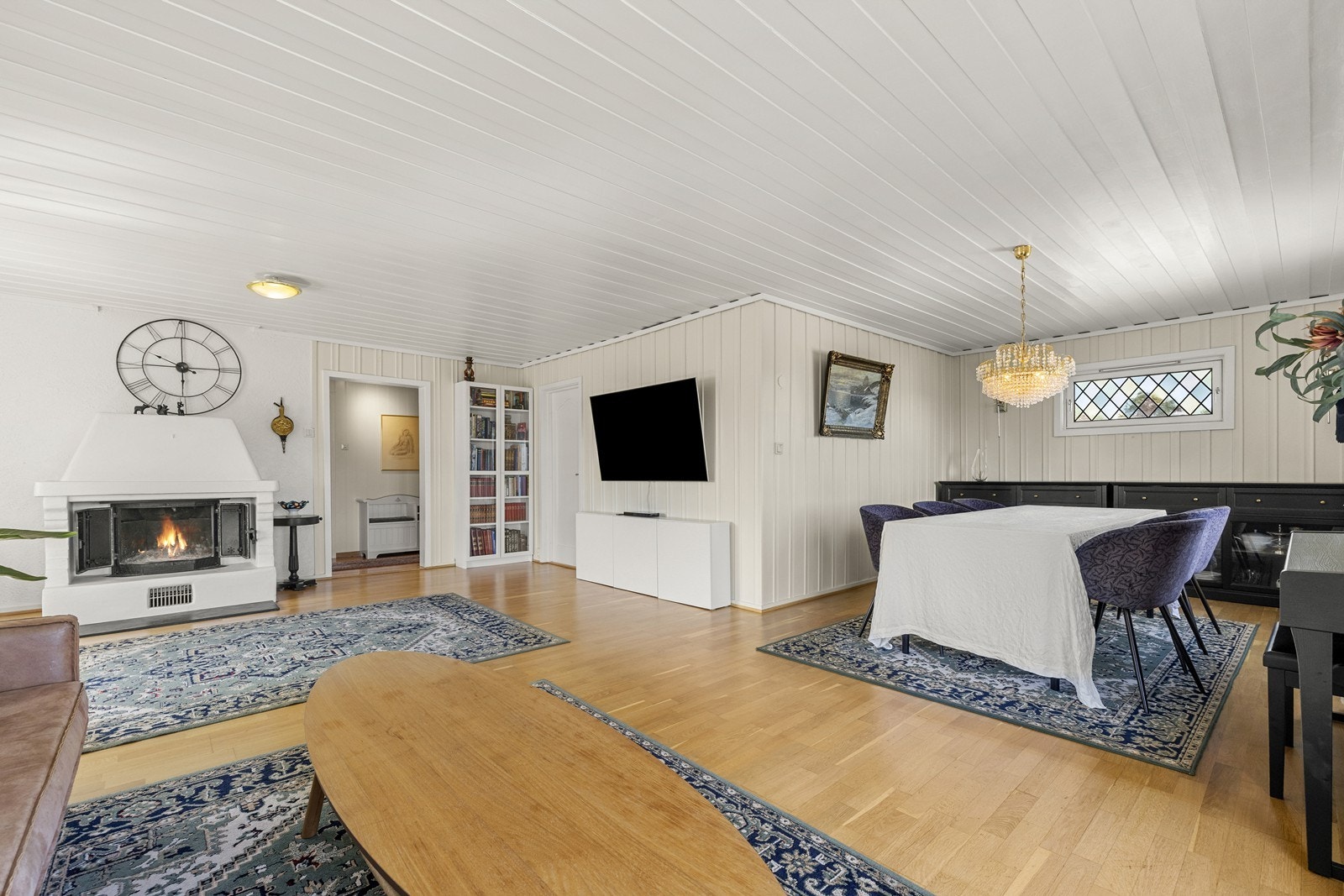 Peis som en kilde til både hygge og varme. Galleribilde