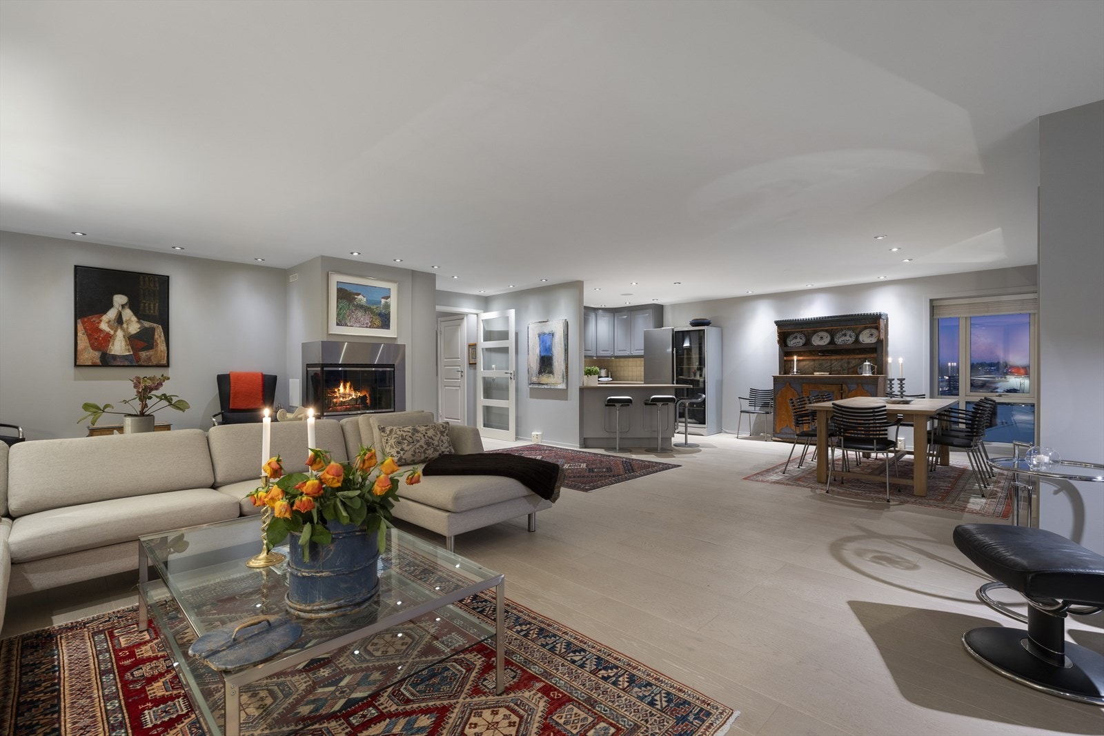 Kveldsstemning Galleribilde