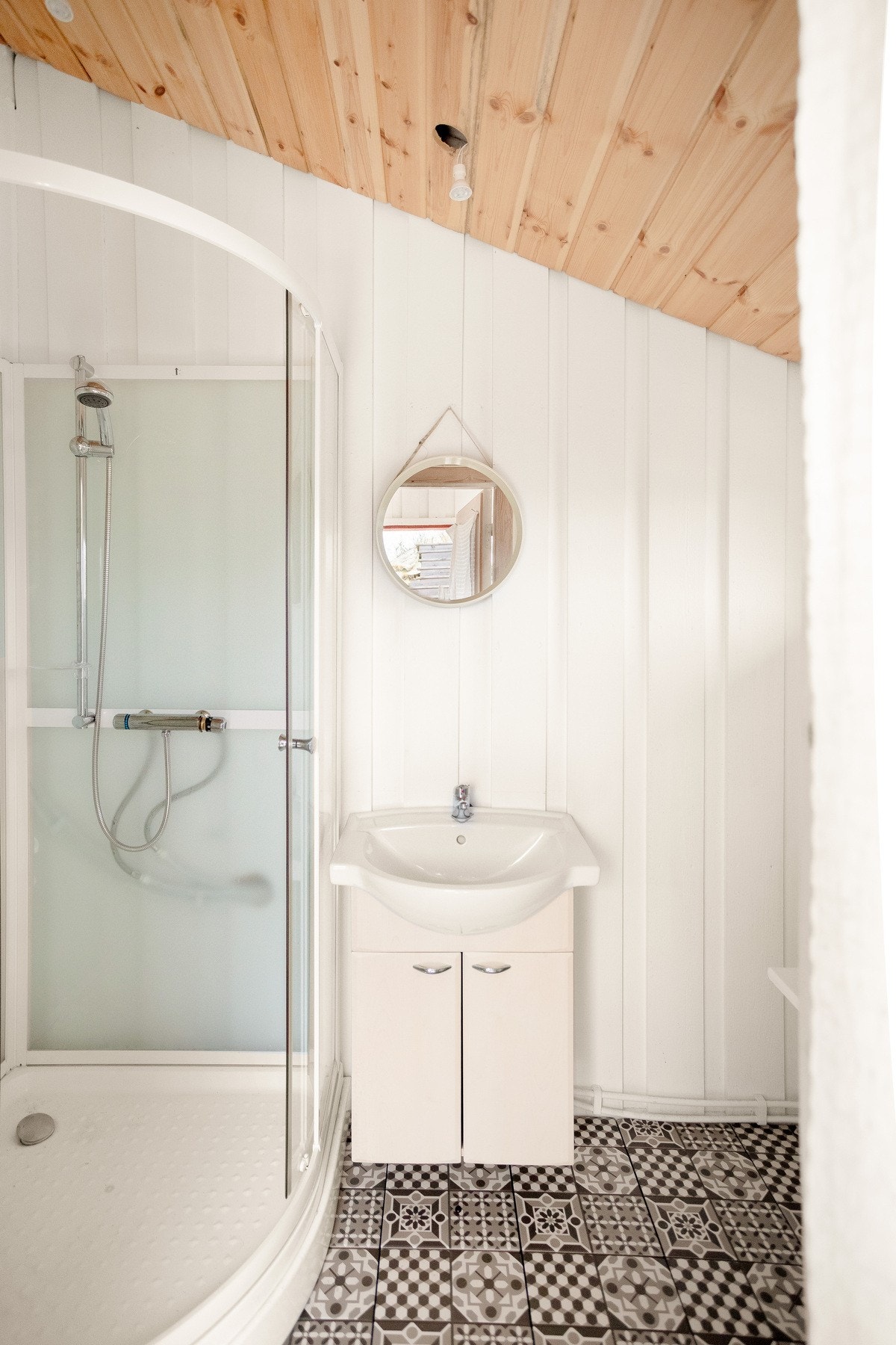 Badet med ekstern inngang. Galleribilde