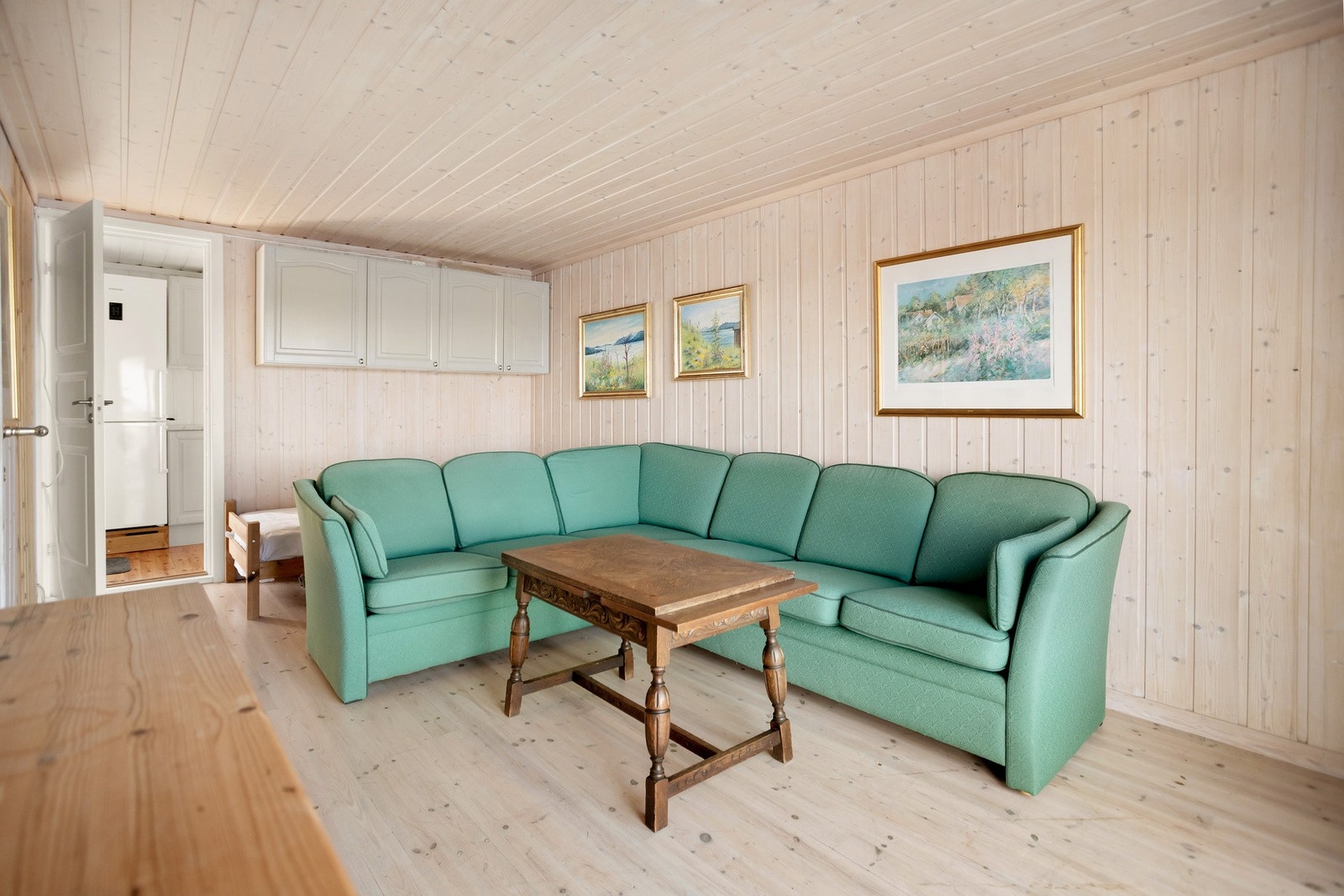 Stua i båthuset. Galleribilde