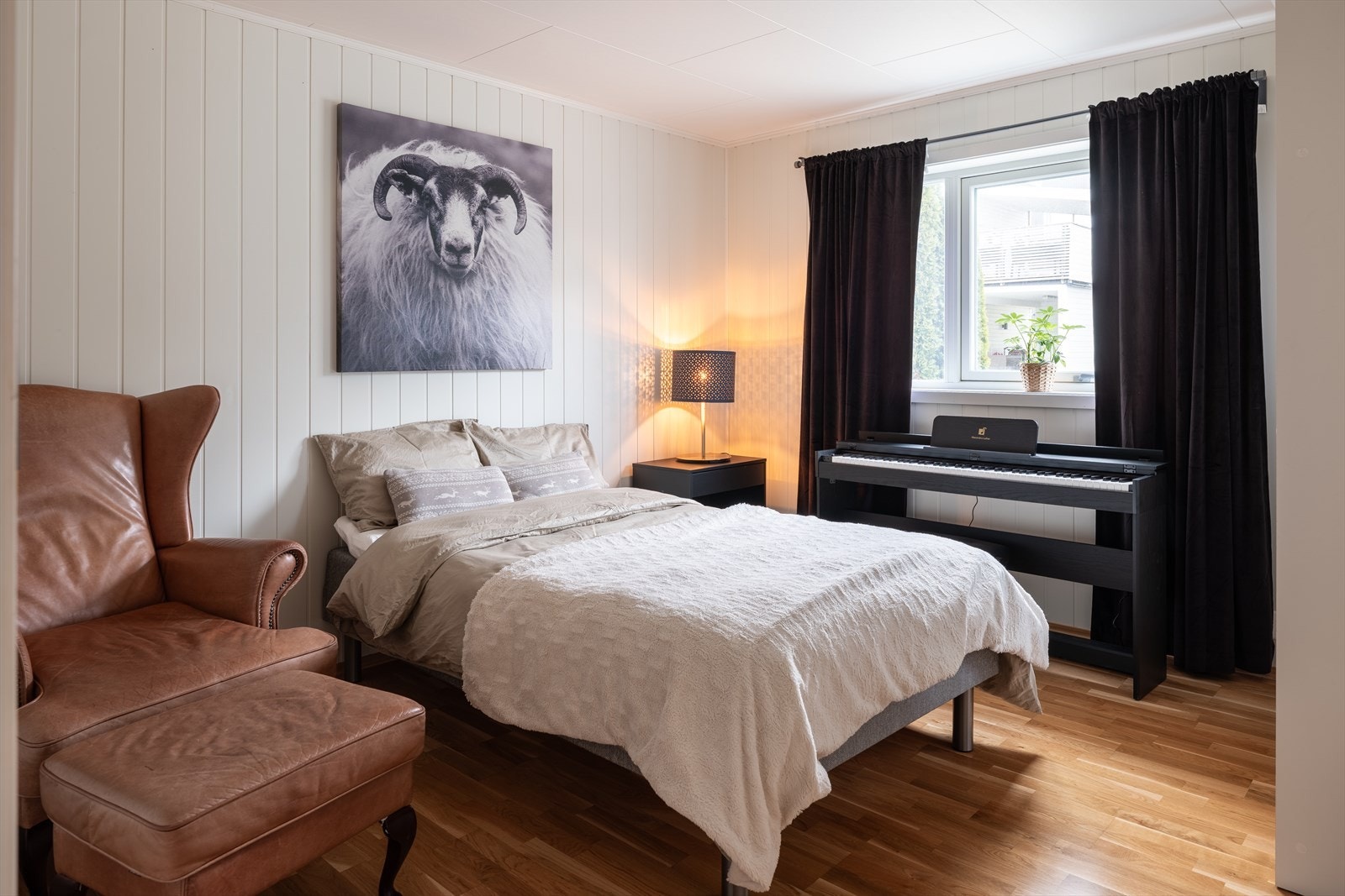 Det største soverommet er målt til hele 13m². Galleribilde