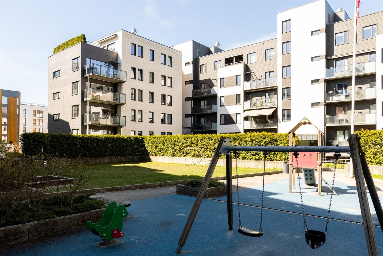 Sameiet byr på hyggelige fellesområder til glede for store og små. Galleribilde