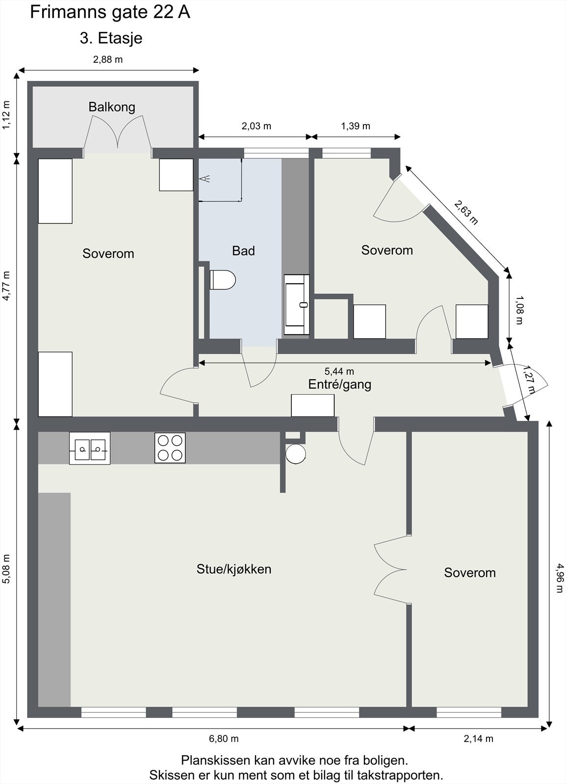Planløsning. Galleribilde