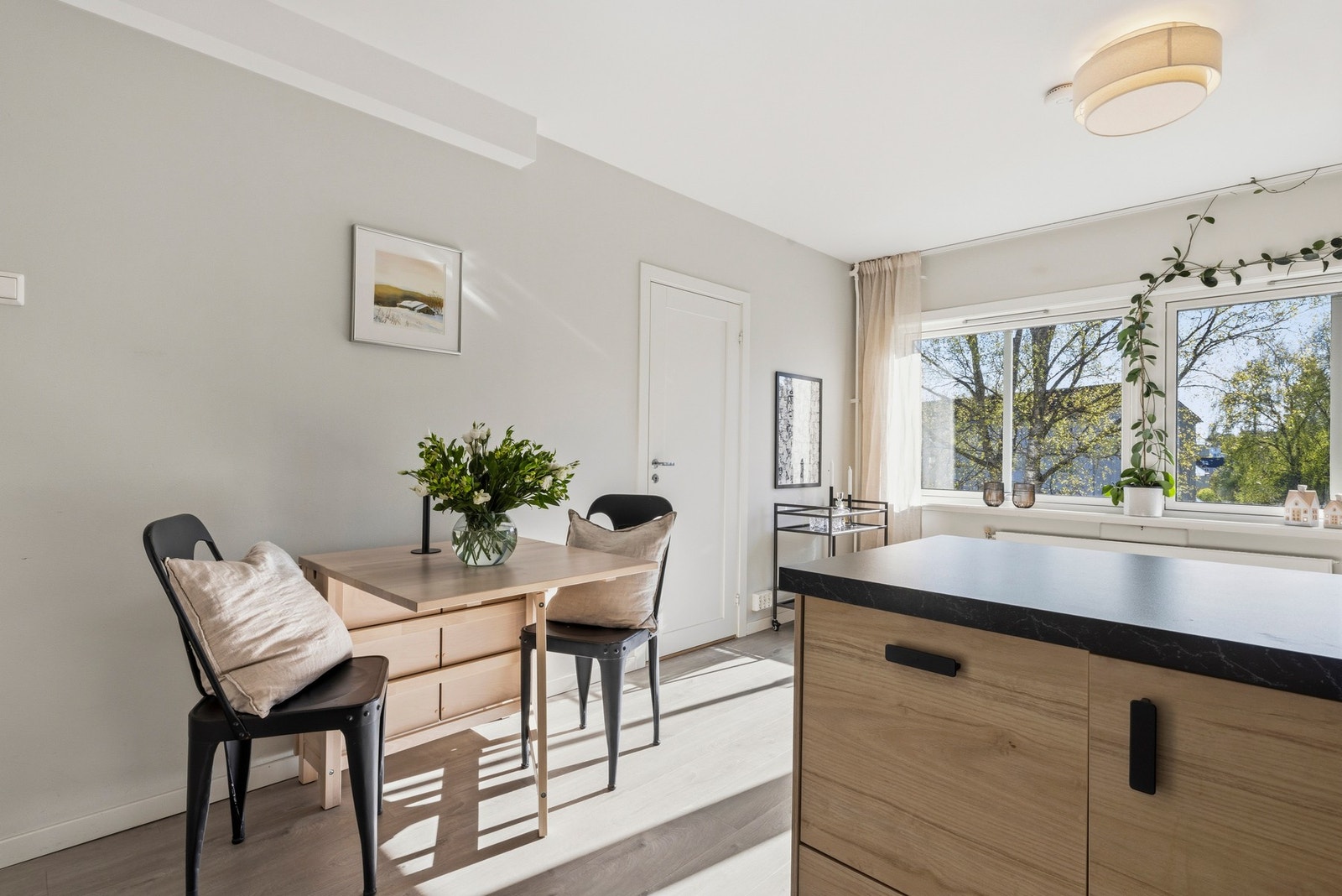 Her kan man samles til hyggelige måltider. Galleribilde
