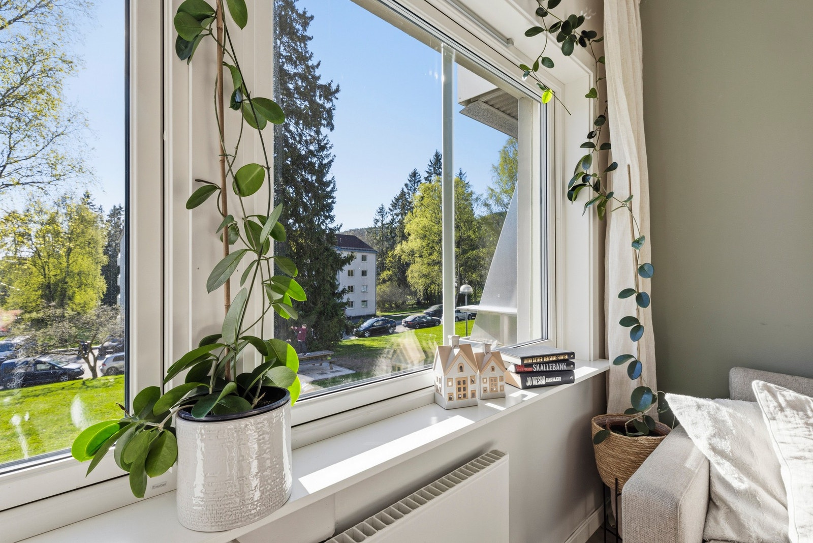 Vindusflatene slipper inn rikelig med sollys. Galleribilde