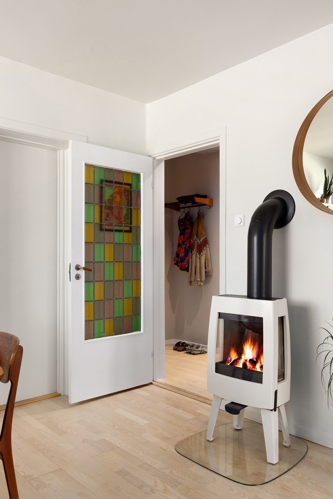 Ny Dovre peisovn fra 2017 som gir ekstra varme og hygge på kalde dager. Galleribilde