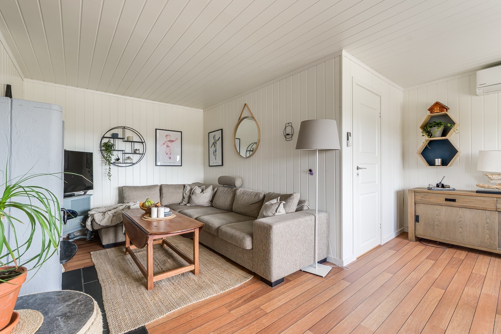 Fin plass til en hyggelig sofakrok. Galleribilde