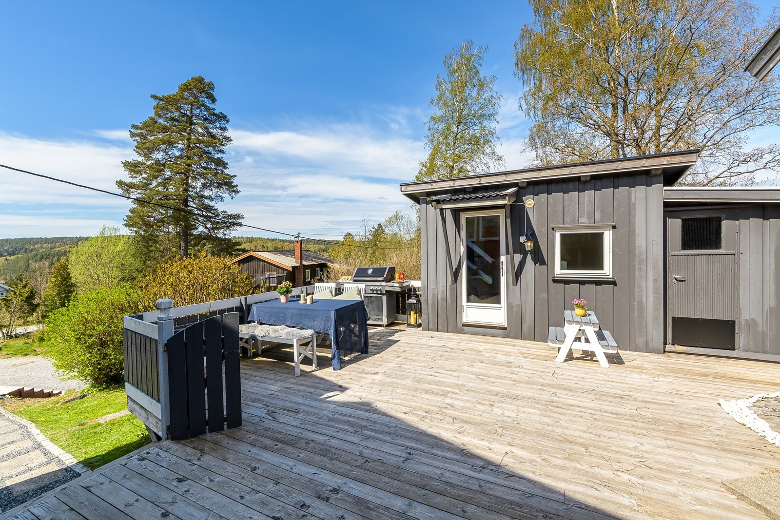 Tilknyttet terrasse ligger også annekset. Galleribilde
