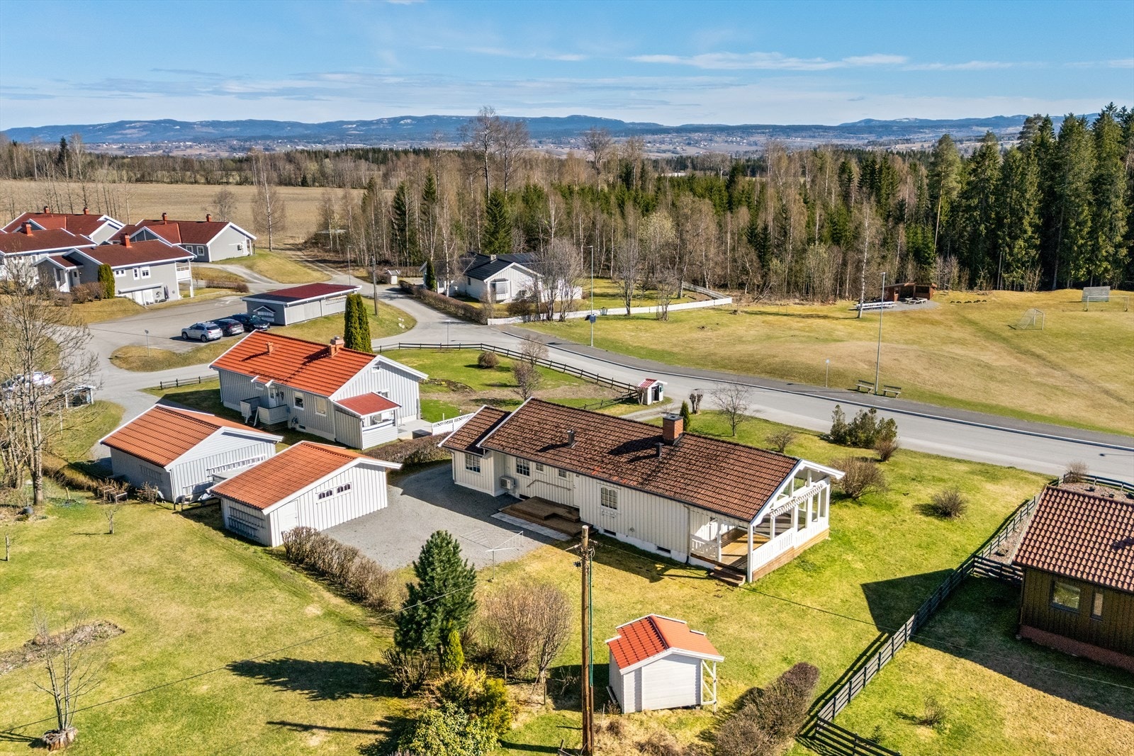 Dronefoto Galleribilde