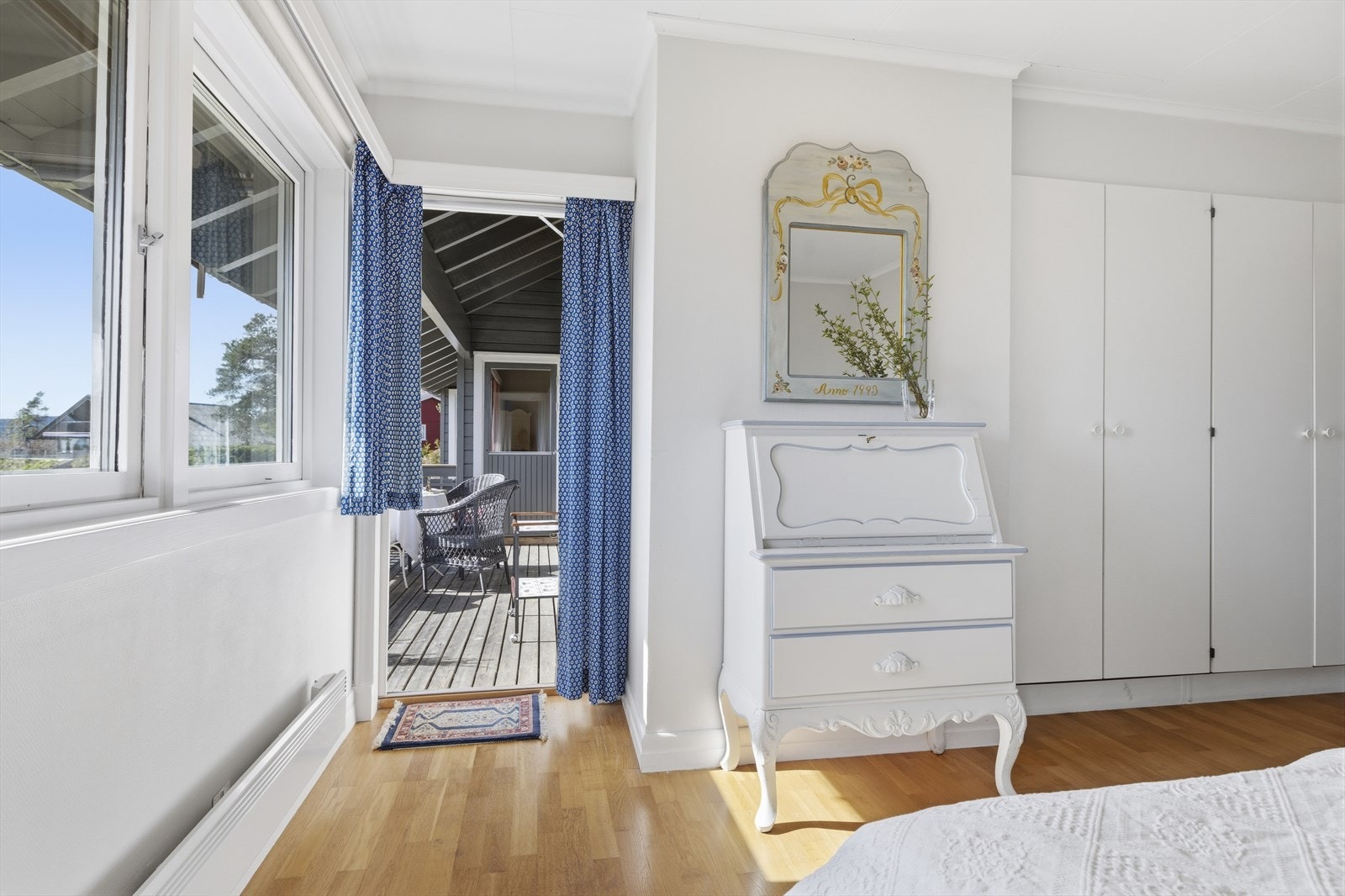 Adkomst til veranda fra hovedsoverom Galleribilde