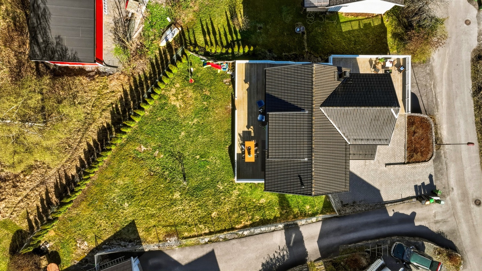 Dronebilde. Galleribilde
