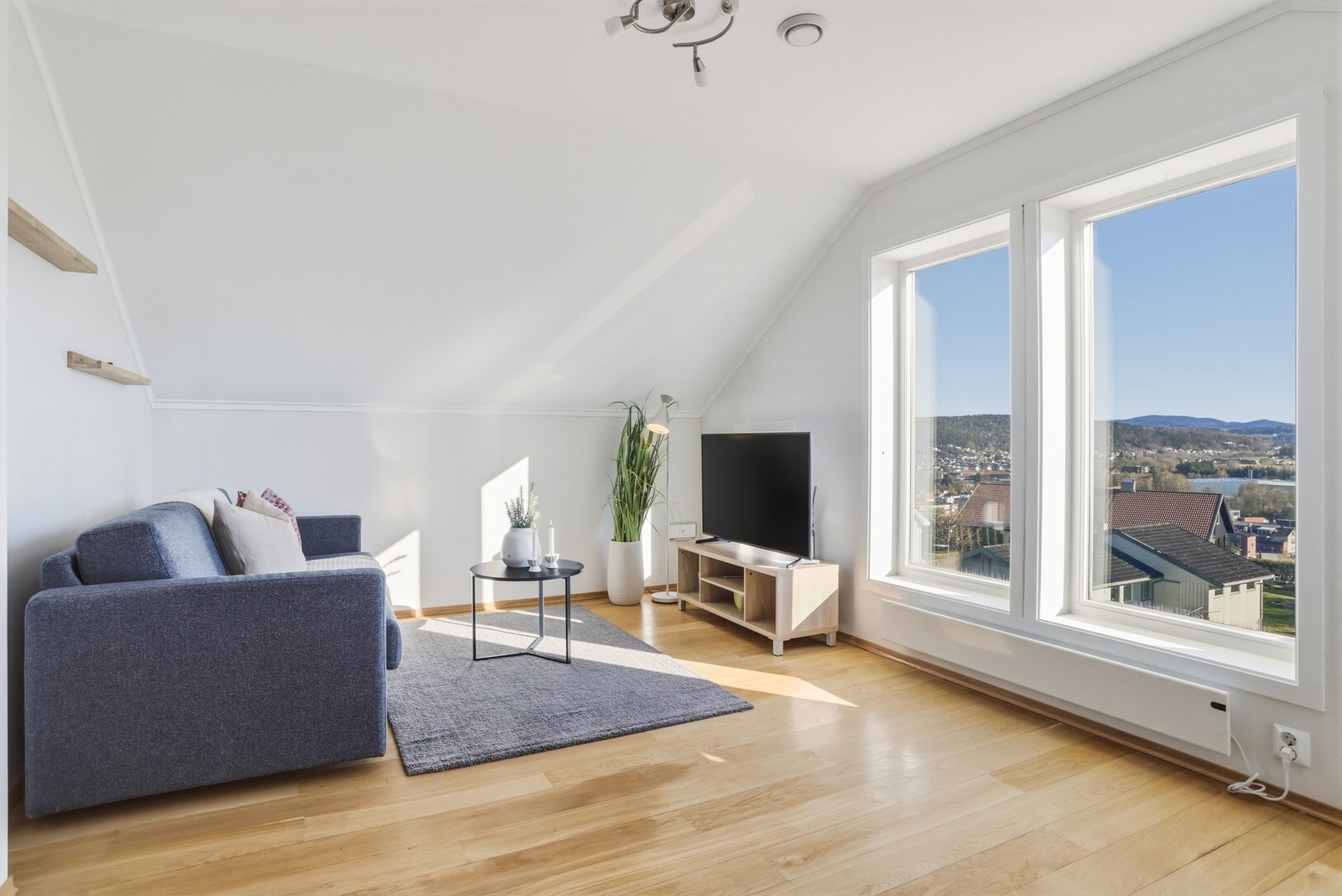 Her kan det enkelt etableres enda et soverom. Galleribilde