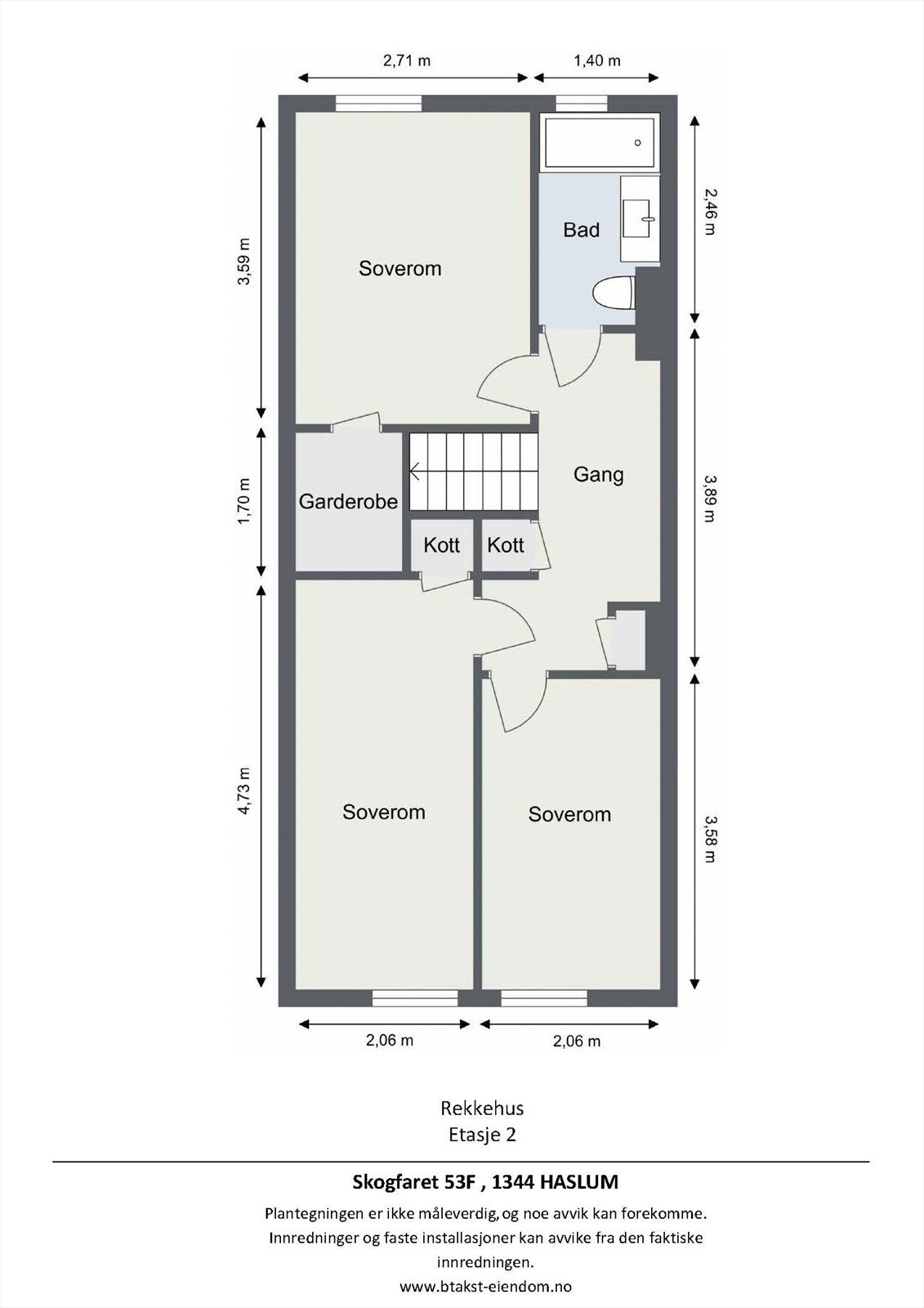 Plantegning 2. etg. Galleribilde