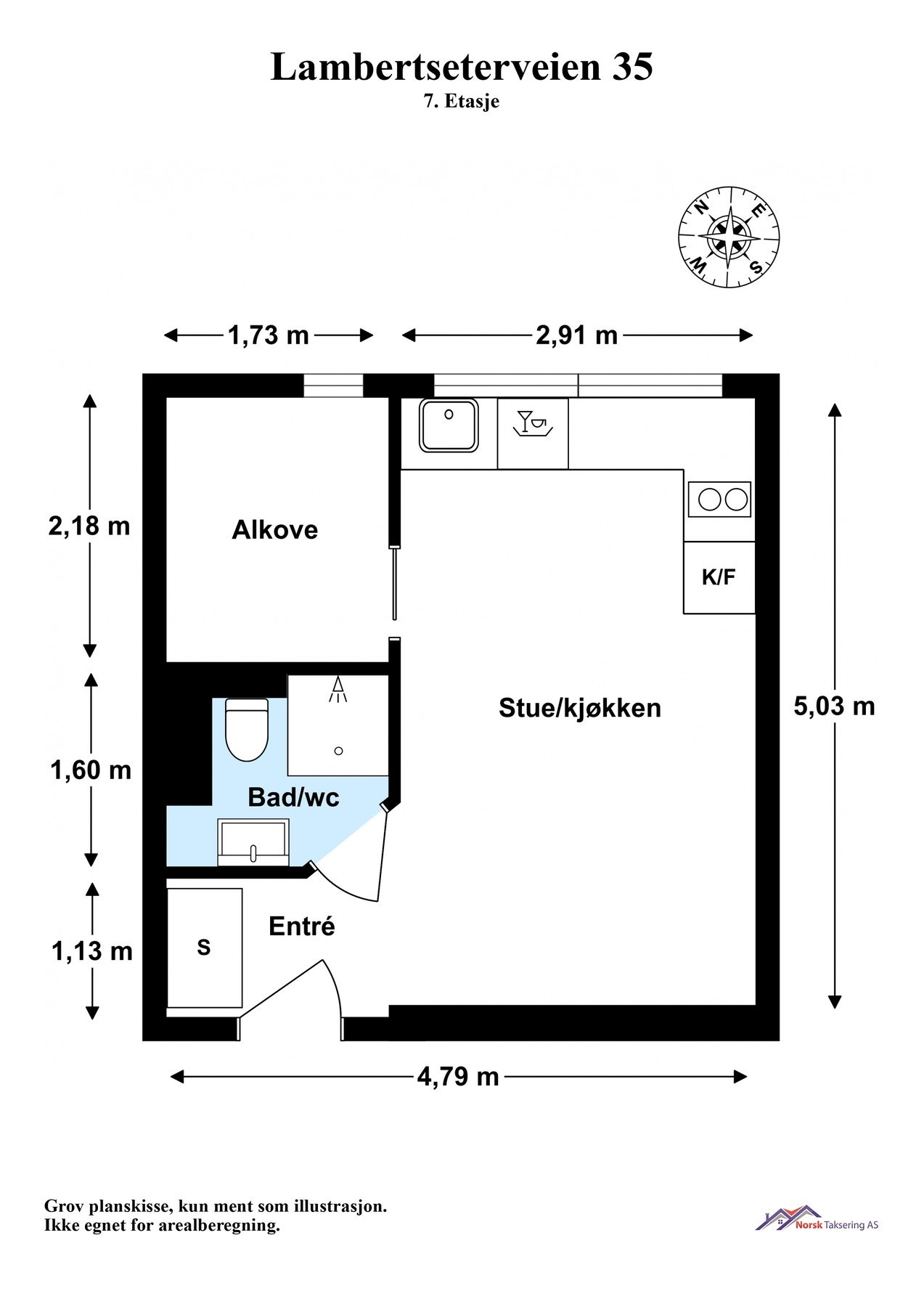 Planskisse Galleribilde