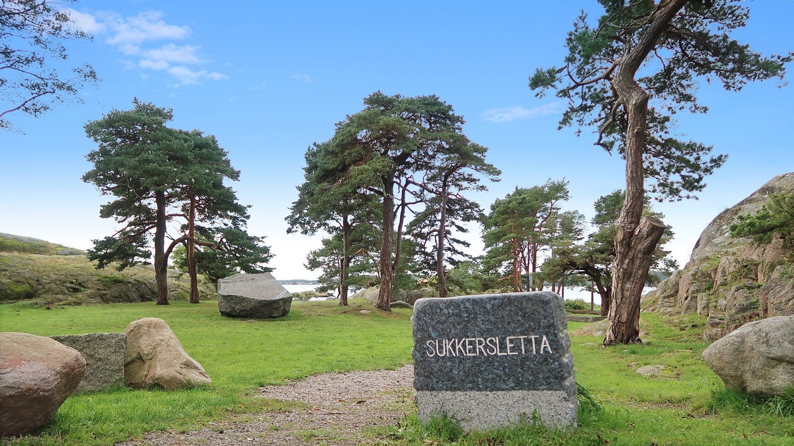 Sukkersletta er et fint tursted for krabbefisking og bad Galleribilde