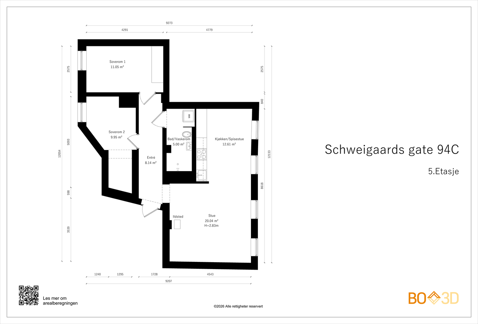 Dagens planløsning. Galleribilde