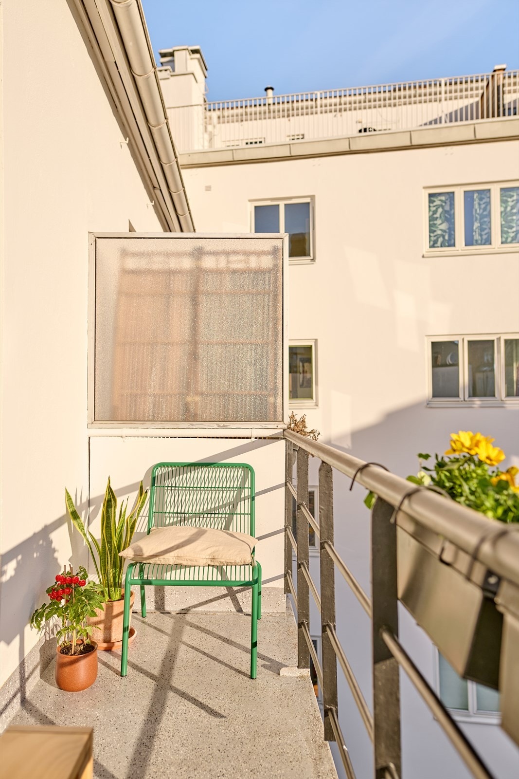 Perfekt for ettermiddag- og kveldssol med sol fra cirka 11.00 til 20.30 i følge selger Galleribilde