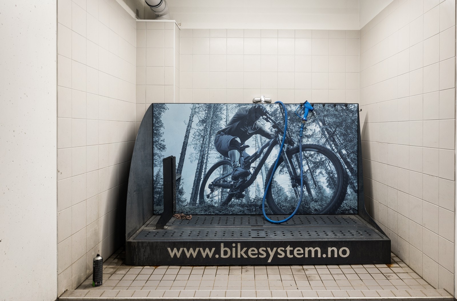 I fellesarealene finner du også praktisk sykkelvask/-verksted. Galleribilde
