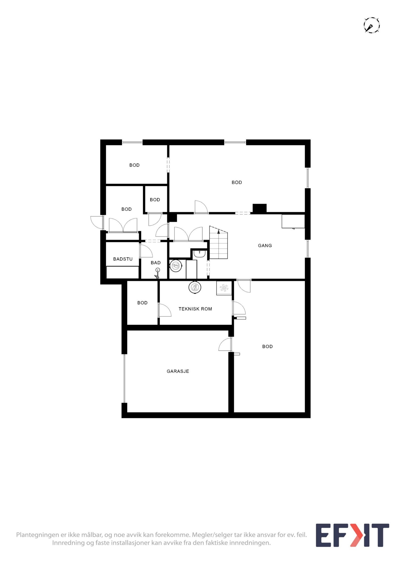 2dplan og 1 Galleribilde