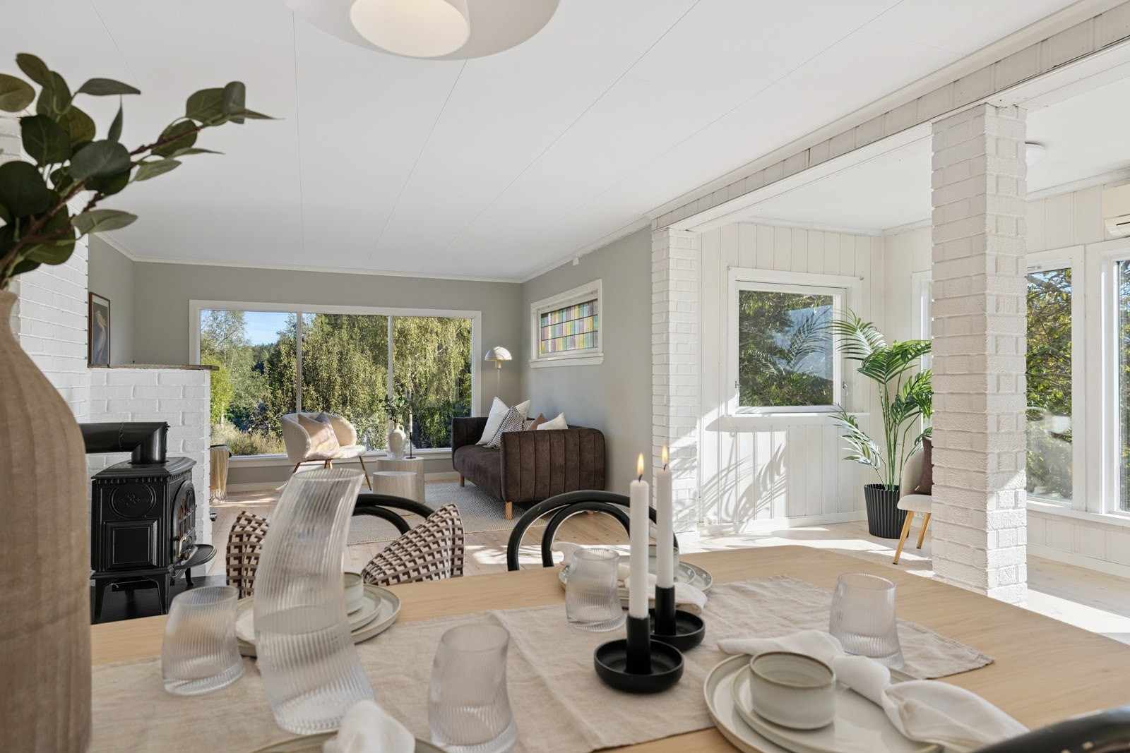 Stue - God plass til spisestue Galleribilde