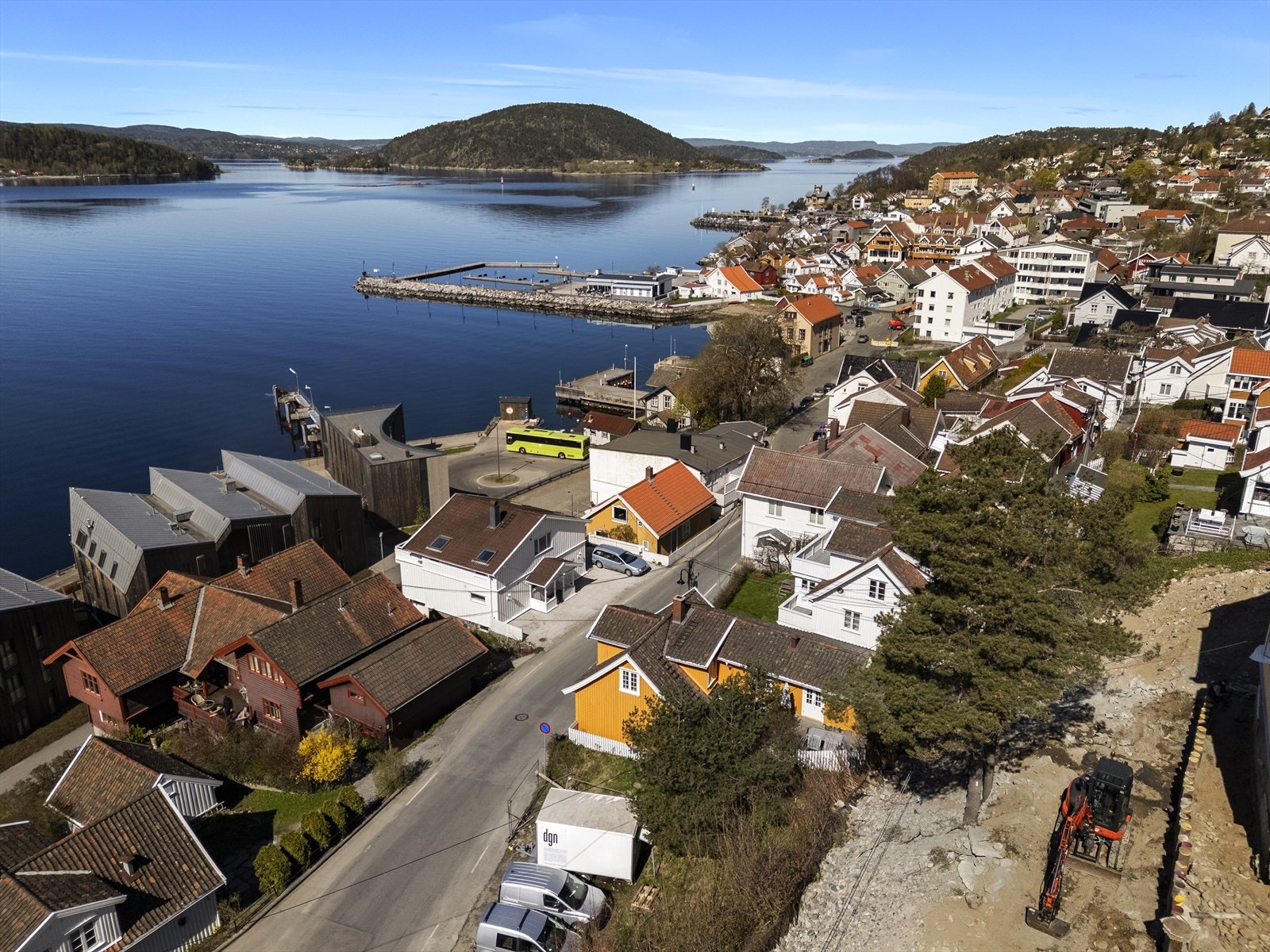 Her bor man sentralt, men samtidig rolig og tilbaketrukket. Galleribilde