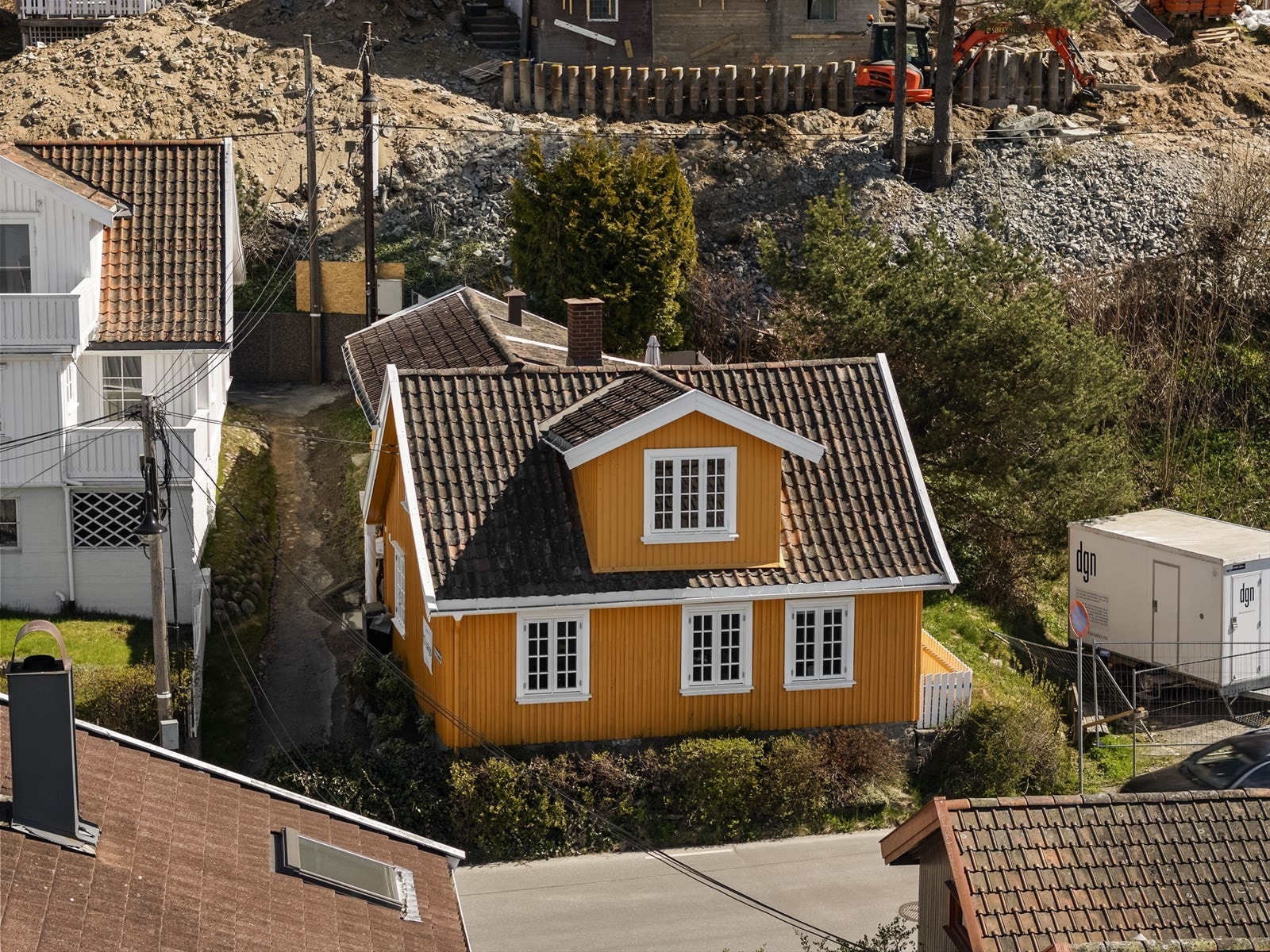 Boligen kombinerer sjel, karakter og moderne komfort. Galleribilde