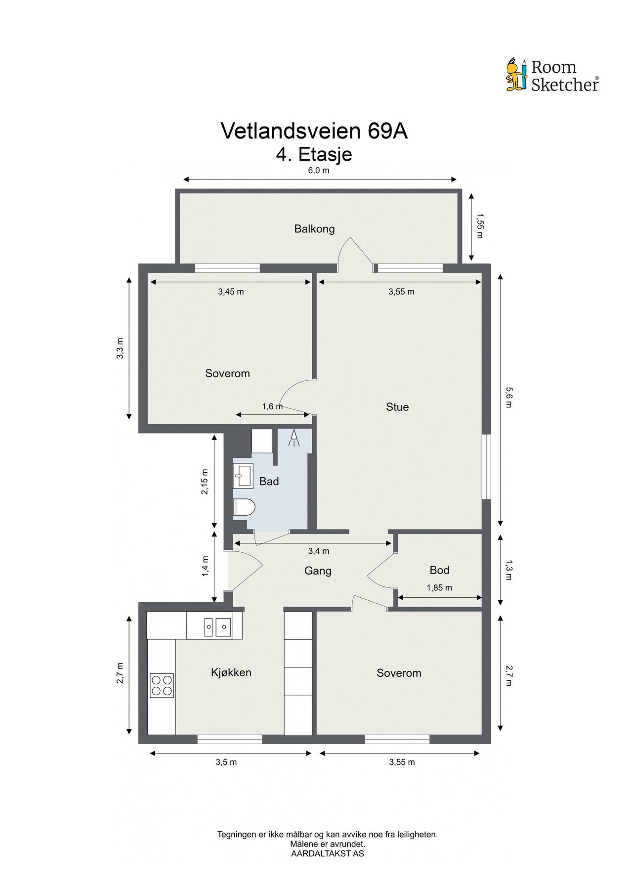 Planskisse. Galleribilde