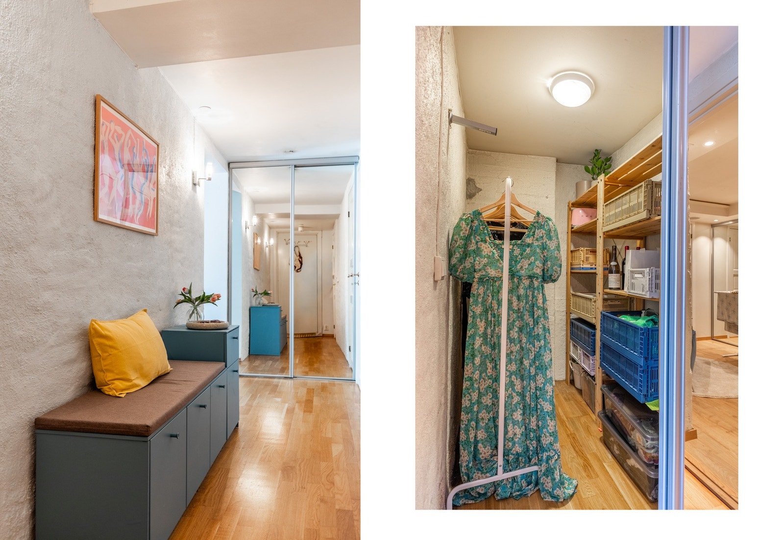 Stor innvendig bod med gode oppbevaringsmuligheter. Galleribilde