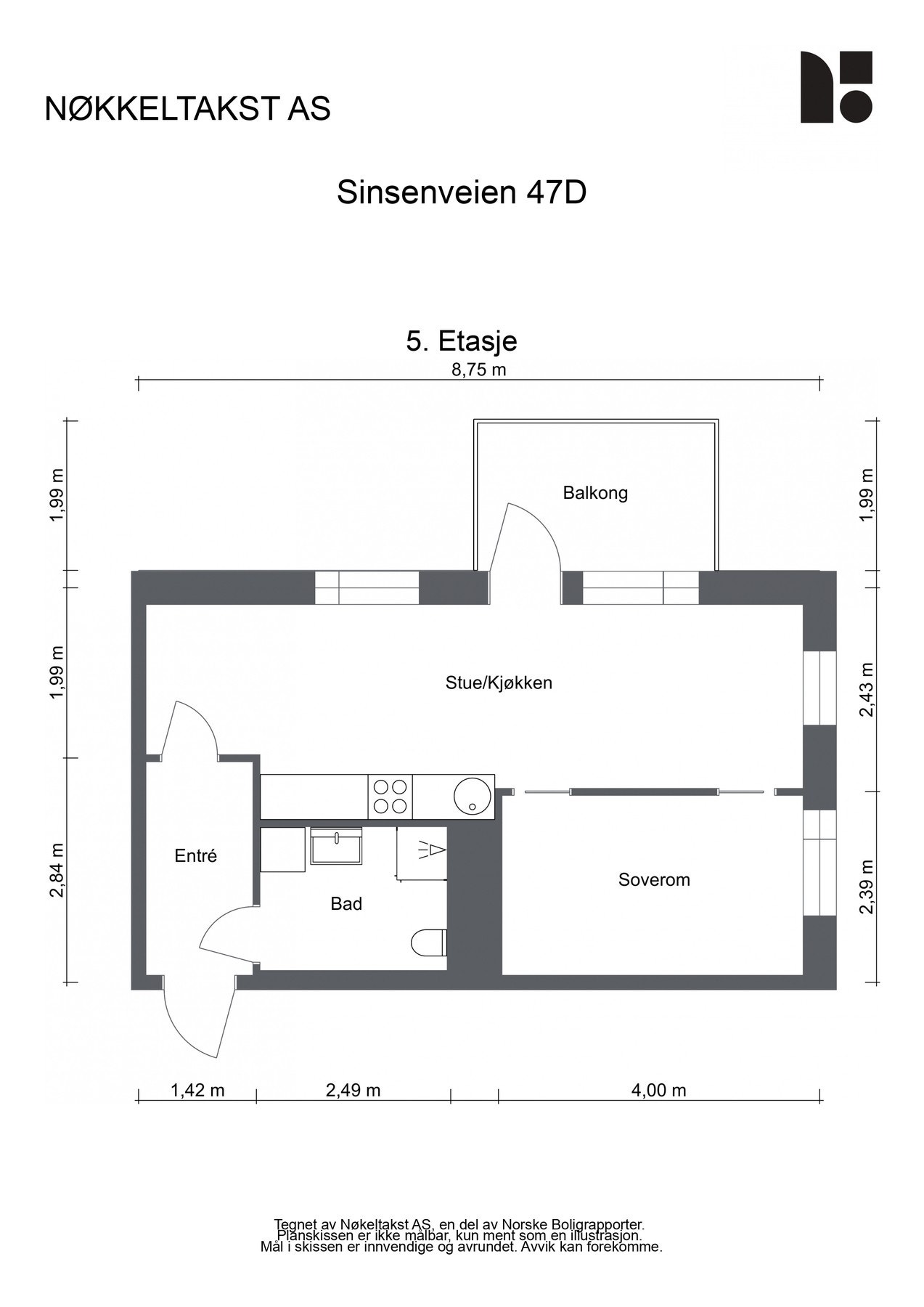 Plantegning. Galleribilde