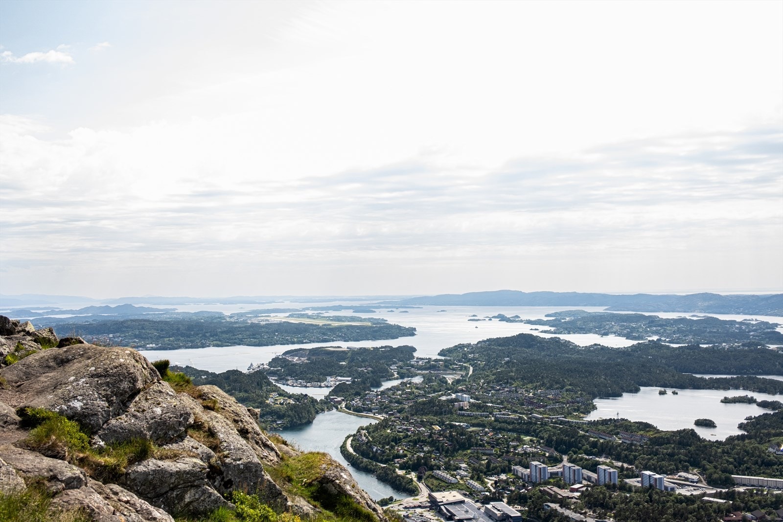Lyderhorn er populært fjelltur. Galleribilde