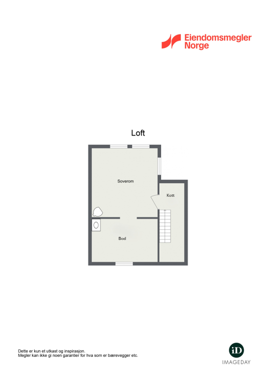 Plan loftsetasjen Galleribilde