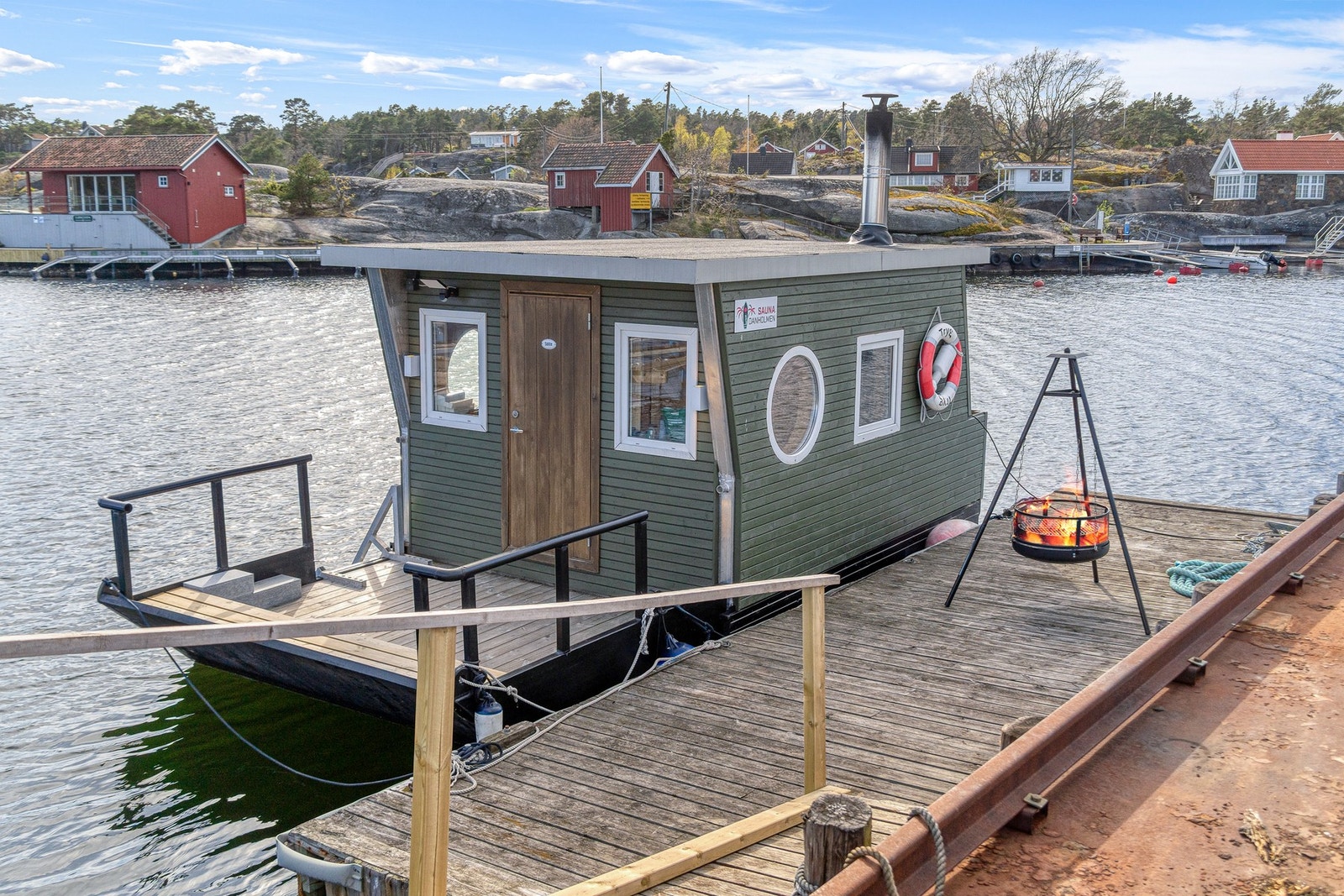 Næromårde med badstue Galleribilde