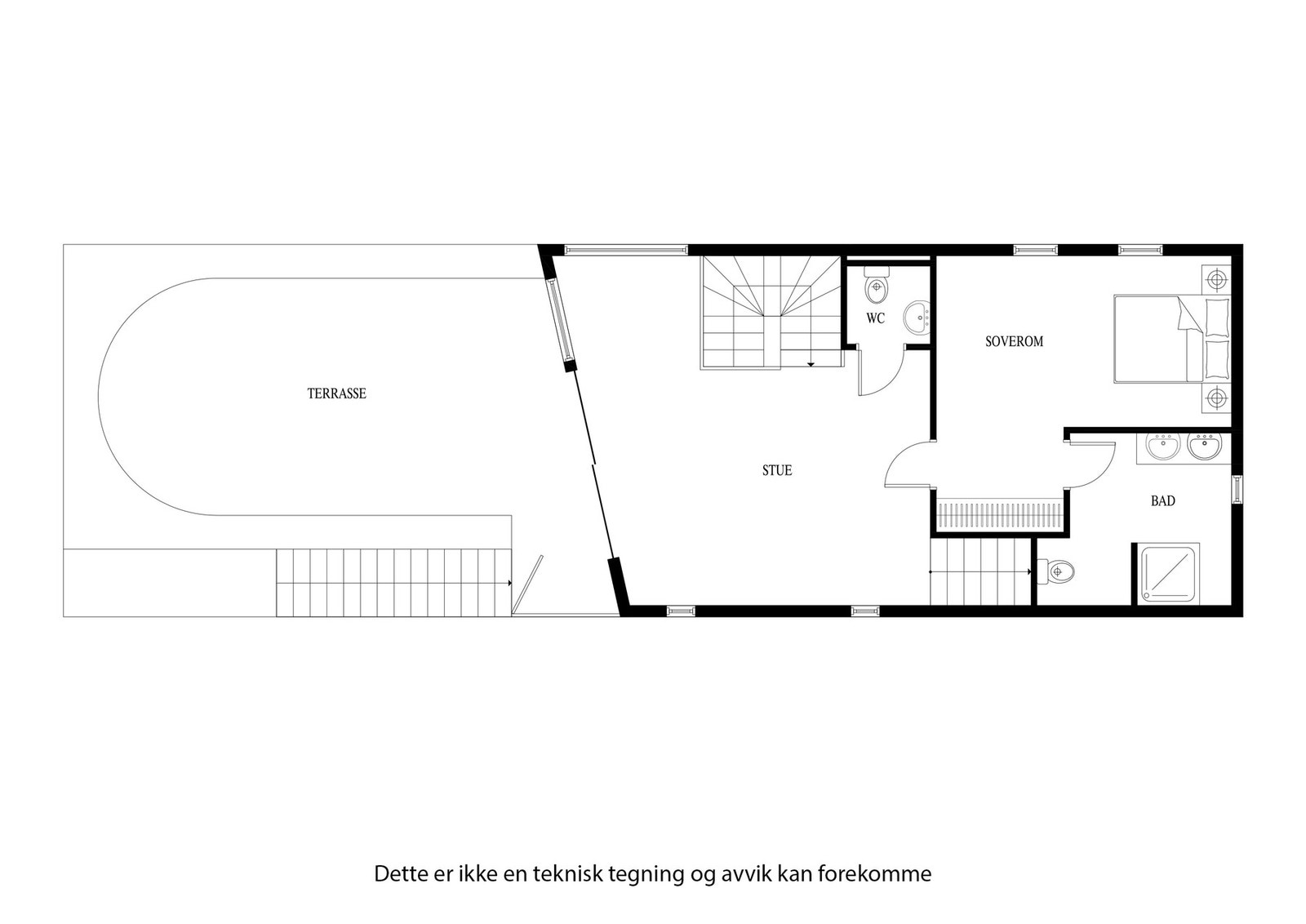 Plantegning 2 etg Galleribilde