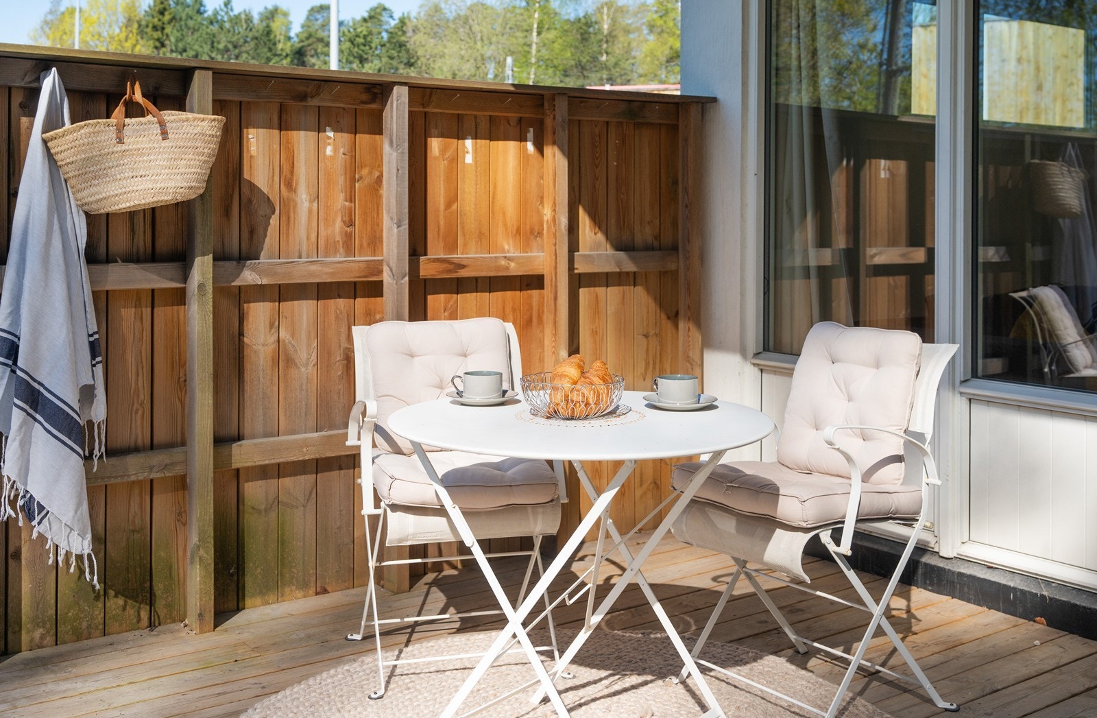 Privat terrasse Galleribilde