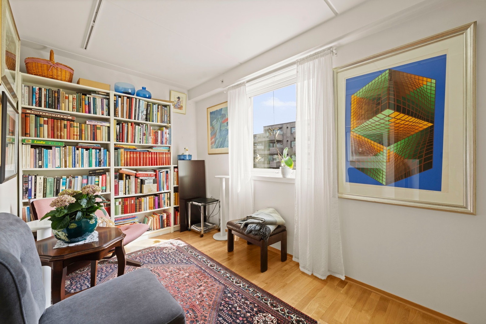 Soverommet brukes i dag som leserom. Galleribilde