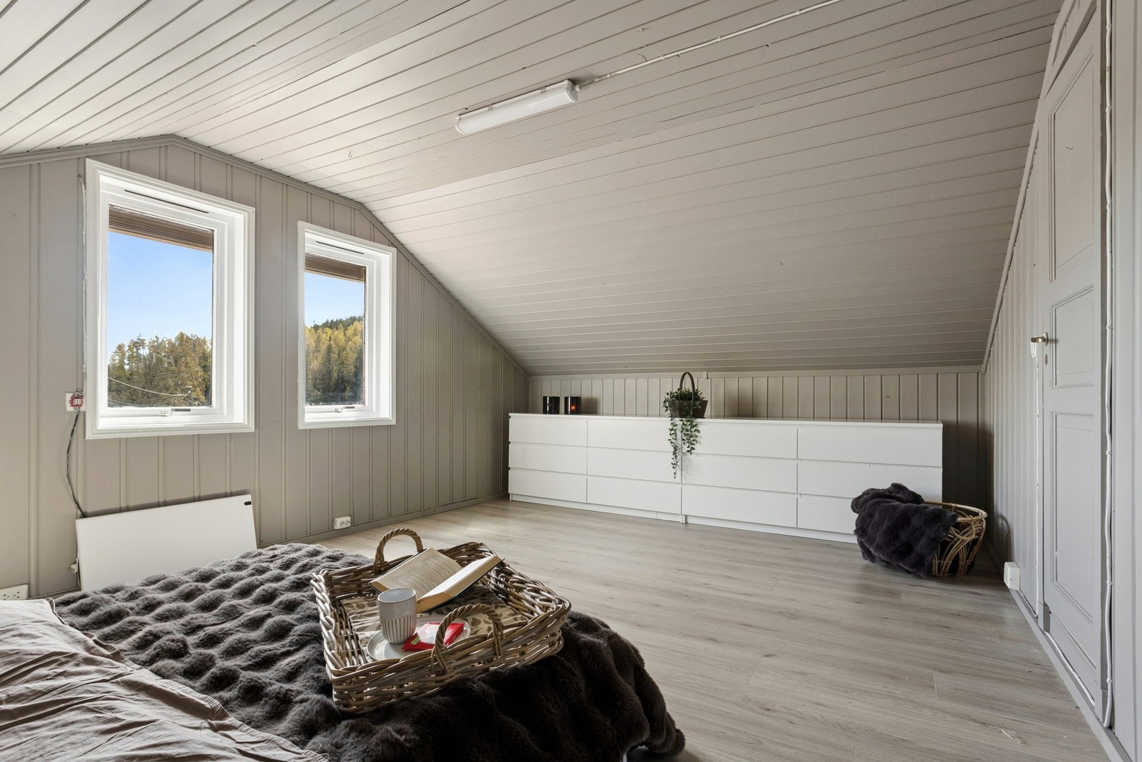 Hovedsoverommet er romslig. Galleribilde