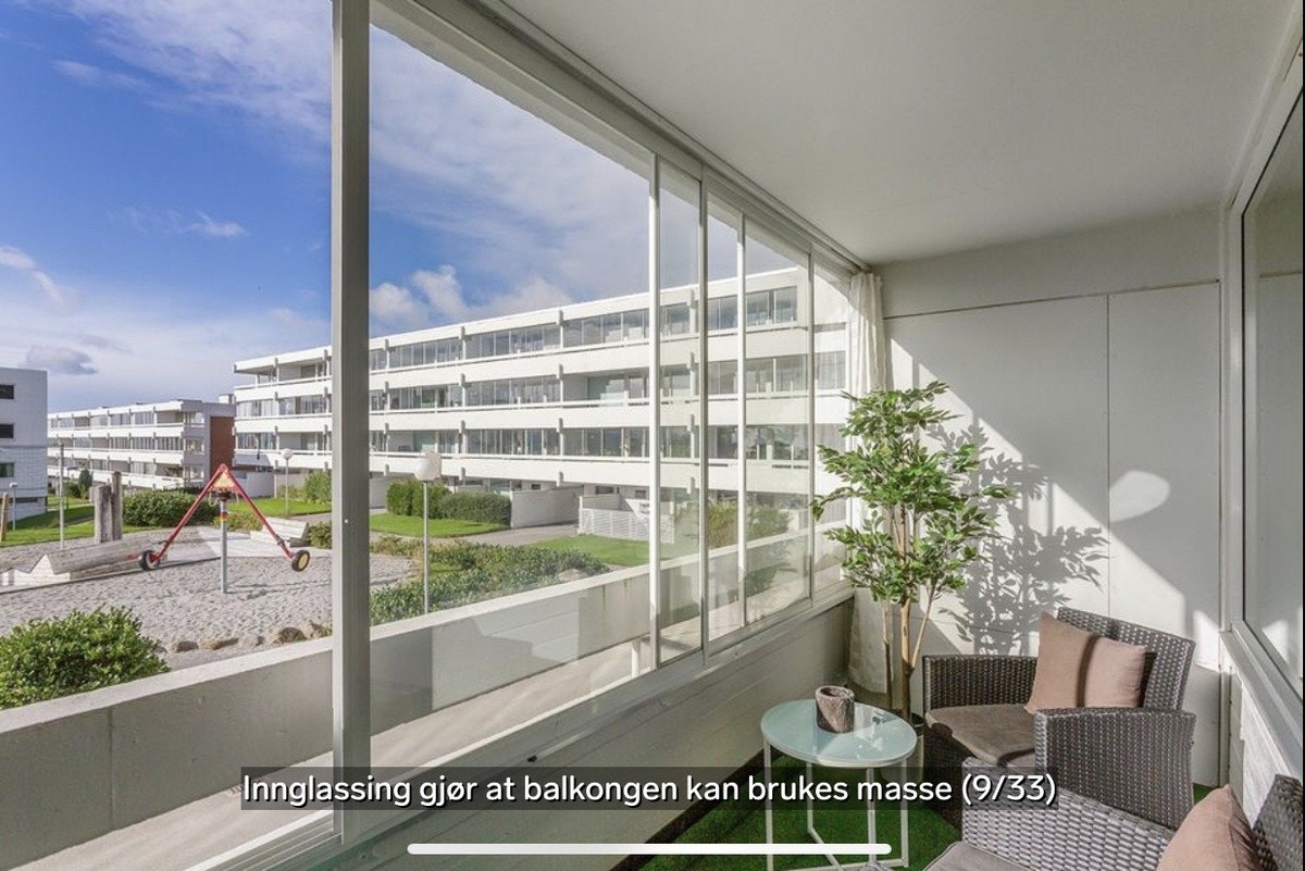 Terrassen er utvidet og oppgradert i 2026. Nye bilder kommer. Galleribilde