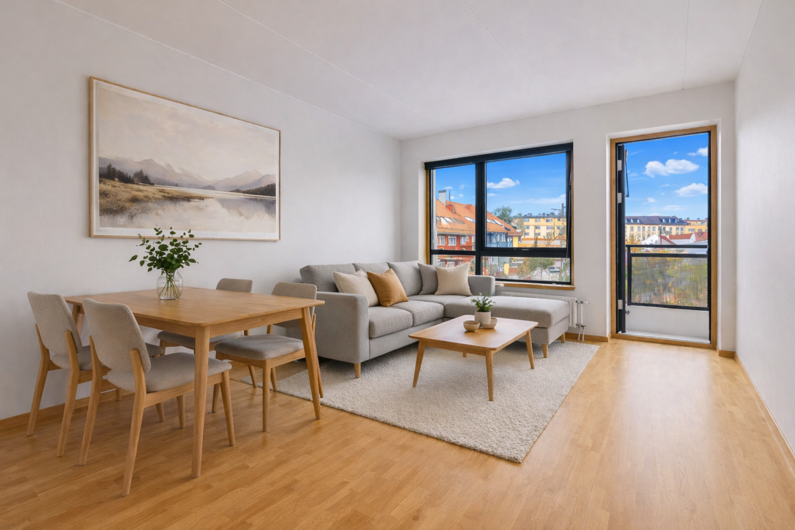 Romslig og fin 2-roms med vestvendt balkong. Galleribilde