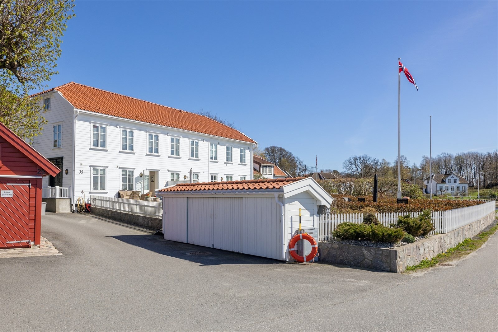 Sameiet Rønnes 35 består av seks seksjoner. Galleribilde