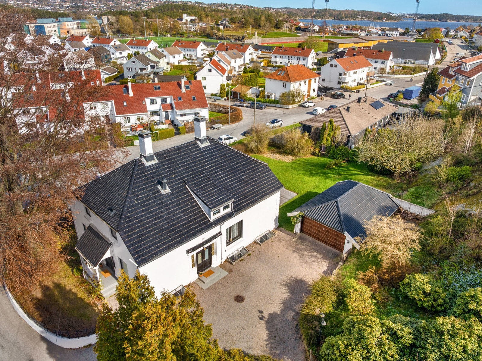 Dronefoto Galleribilde