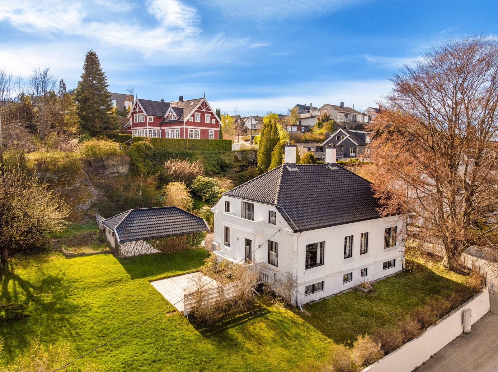 Dronefoto Galleribilde