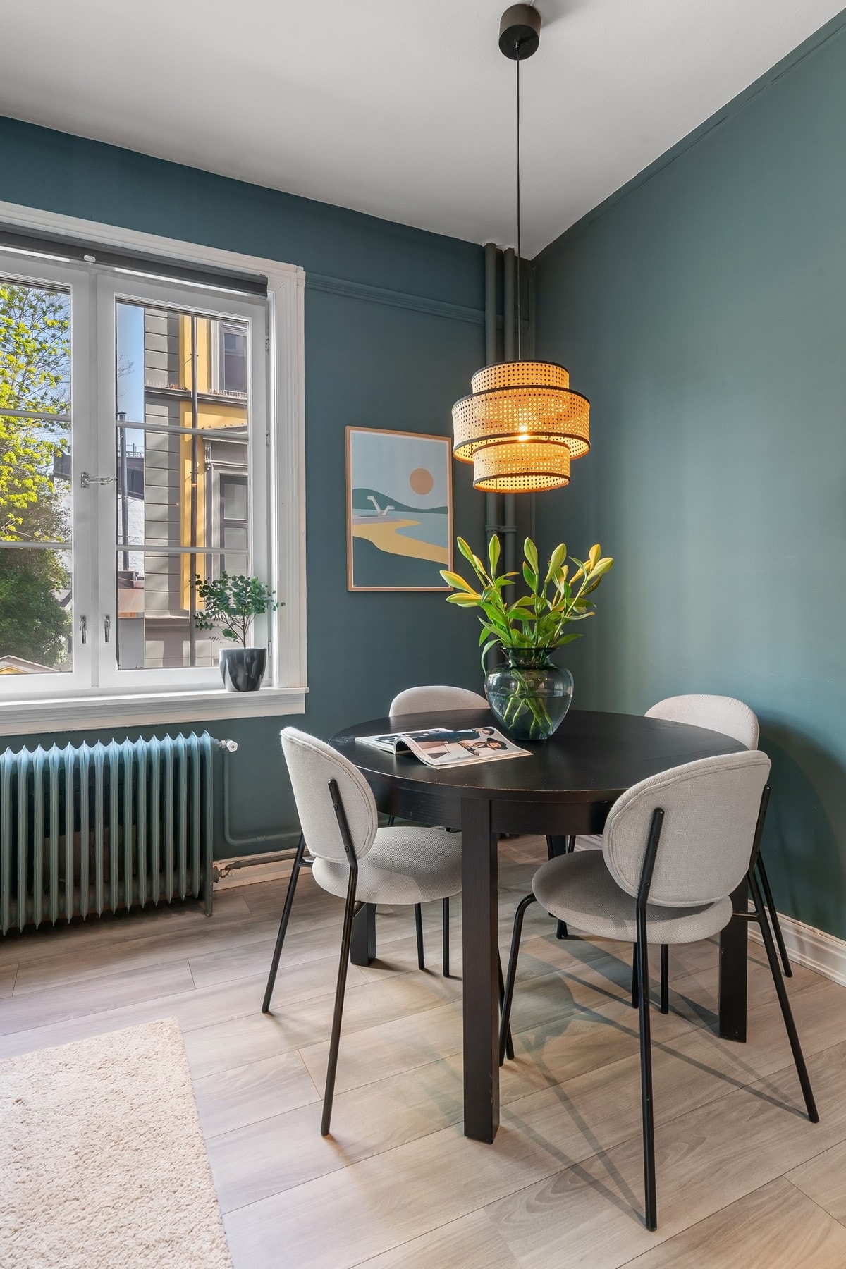 Både fyring og varmtvann er inkludert i husleien Galleribilde