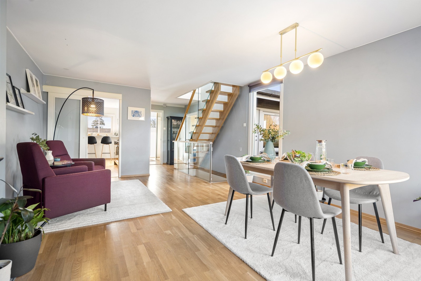 Separat stue med gode innredningsmuligheter Galleribilde